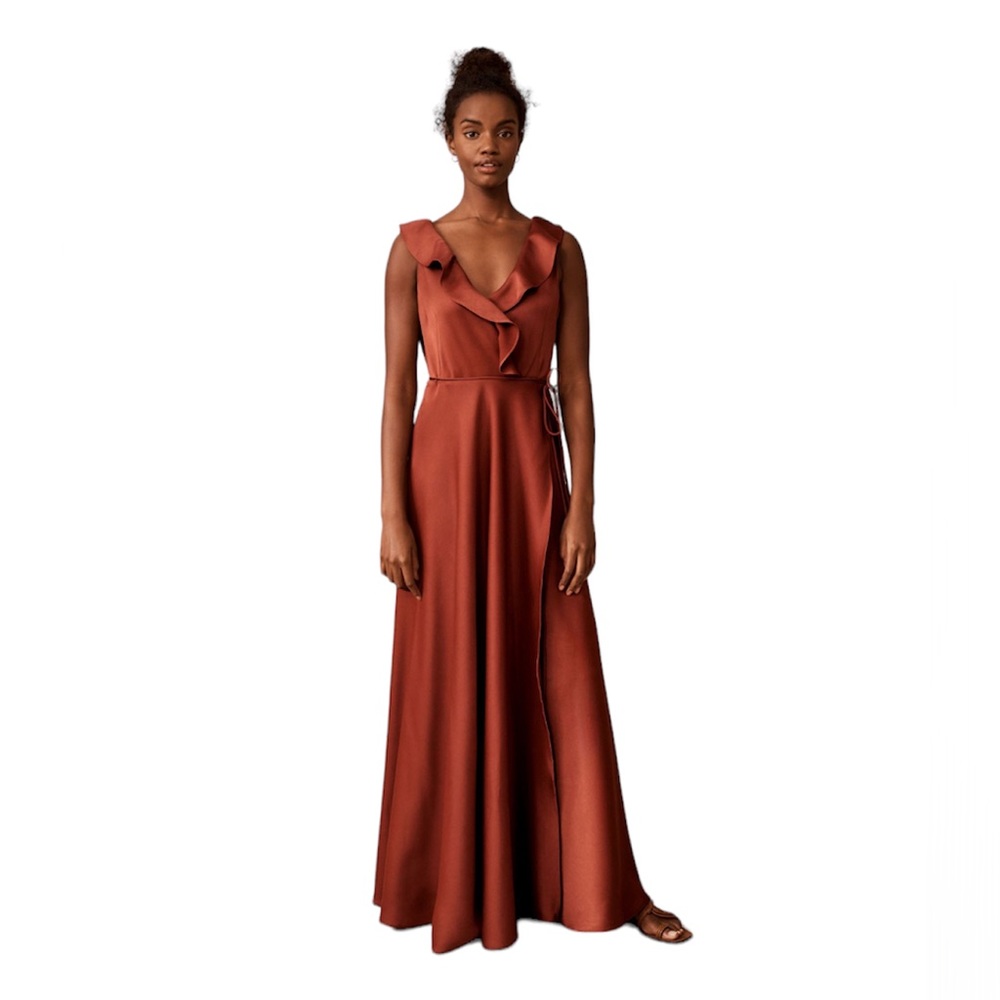 Anthropologie BHLDN Tandy Dress in Cinnamon